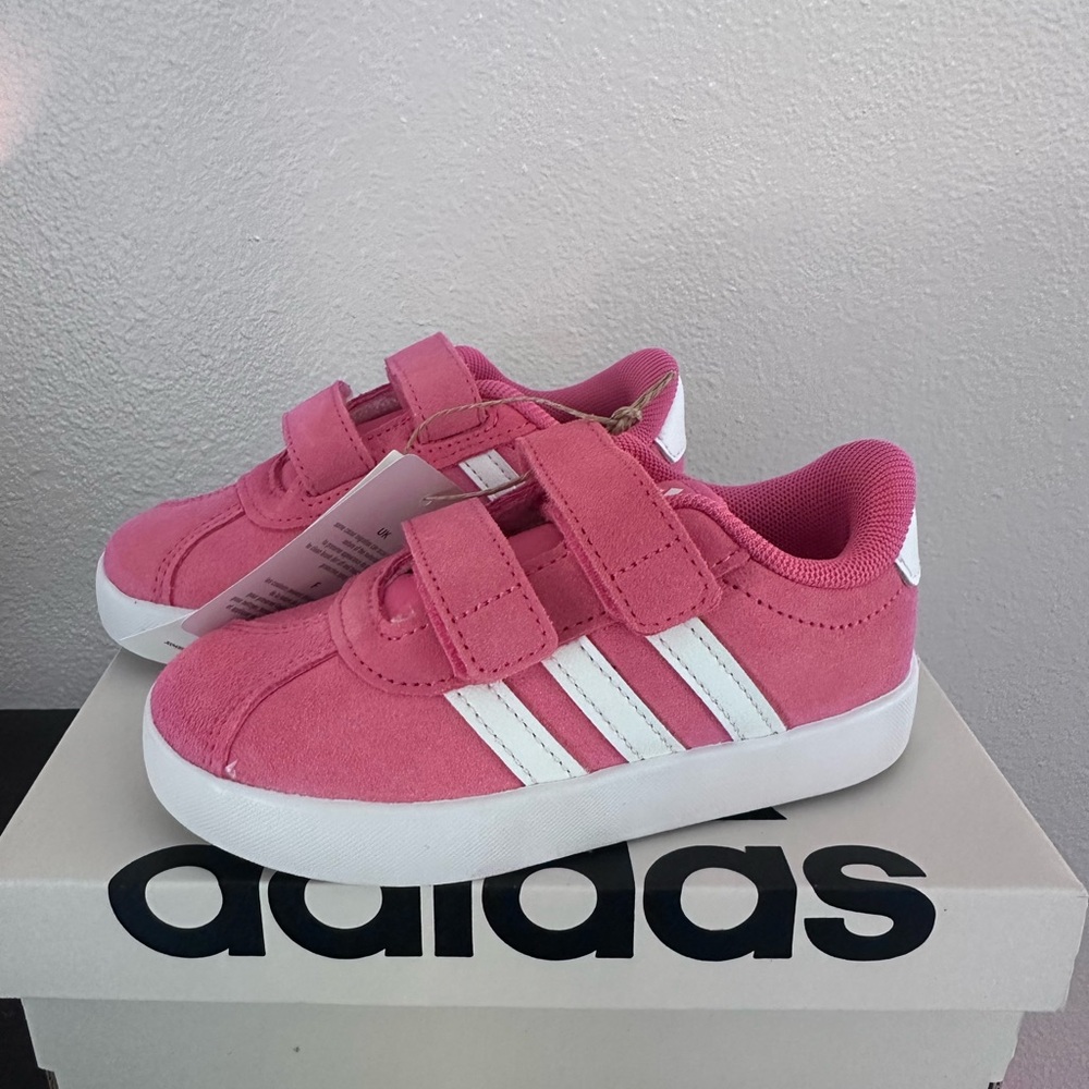 Adidas Kids Sneakers in Pink and White